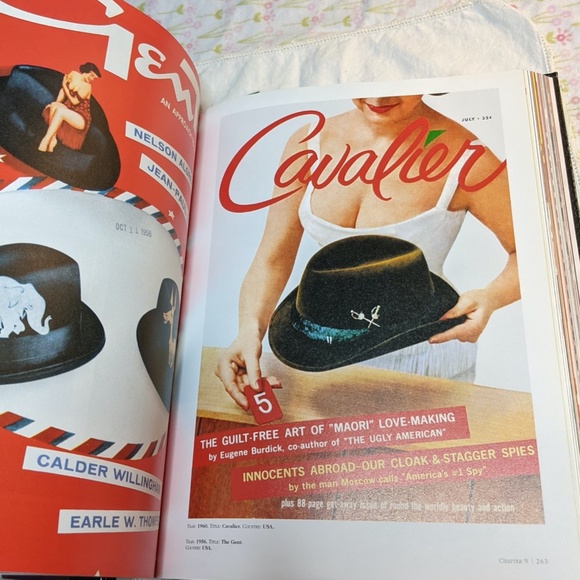 DIAN HANSON'S💋History of Men's Magazines Taschen From Post War 1959 Pin-Up Girl - Picture 7 of 11